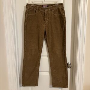 Vineyard Vines Khaki Corduroy Pants, 32x30